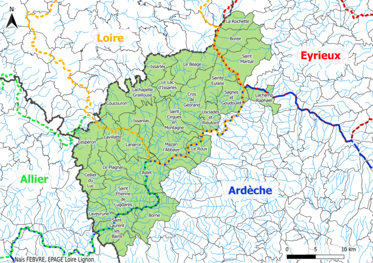 GEMAPI Communauté de communes Montagne d'Ardèche