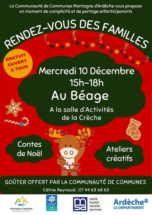 10/12 Rdv des familles Le Béage